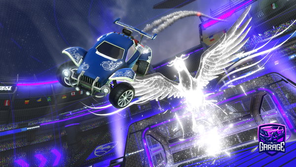 A Rocket League car design from Icemanflood