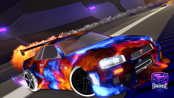 A Rocket League car design from drytw567