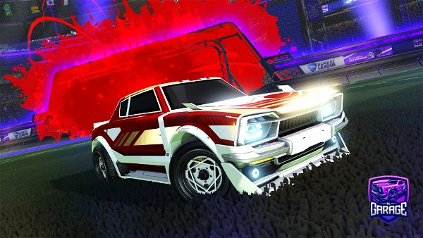 A Rocket League car design from CaptainFluffy
