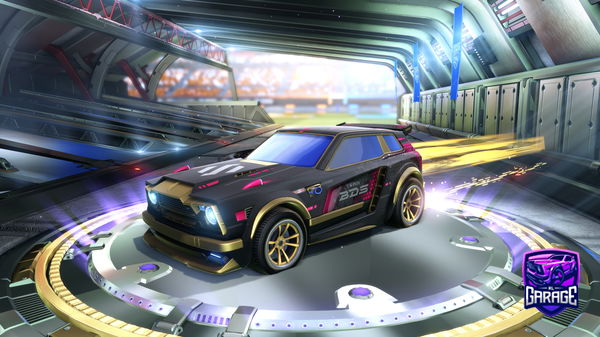 A Rocket League car design from YawShaq