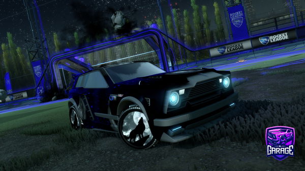 A Rocket League car design from Foo515