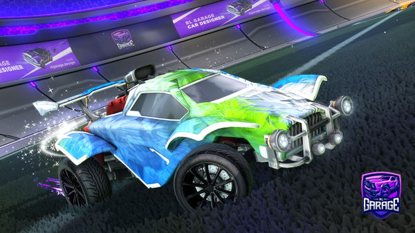 A Rocket League car design from MaxIMEE123