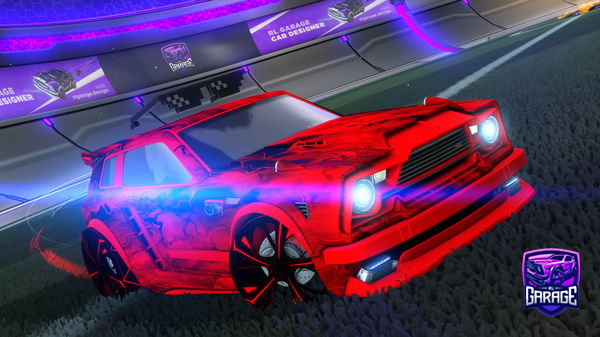 A Rocket League car design from Niko21