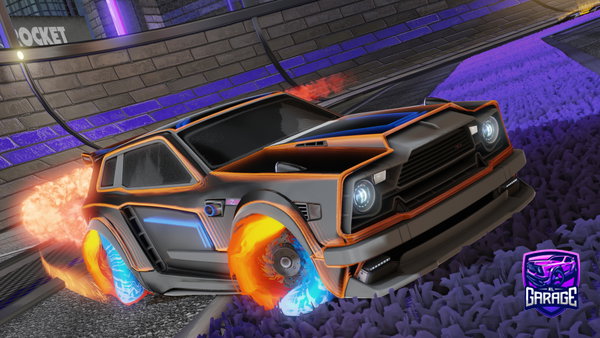 A Rocket League car design from IeBoon