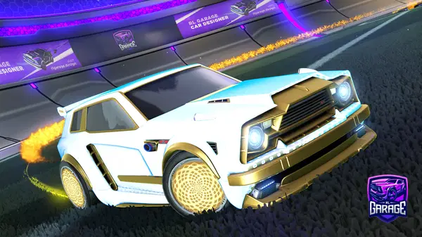 A Rocket League car design from JULA11