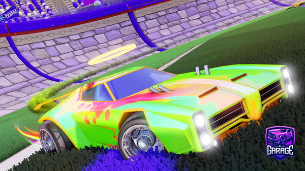 A Rocket League car design from Lilyboo