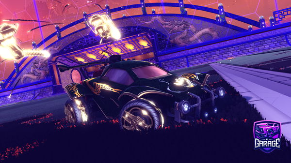 A Rocket League car design from Interstellar_Dragon