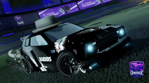 A Rocket League car design from VOID900