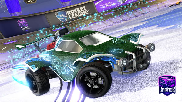 A Rocket League car design from firezord265