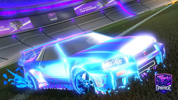 A Rocket League car design from Syskull