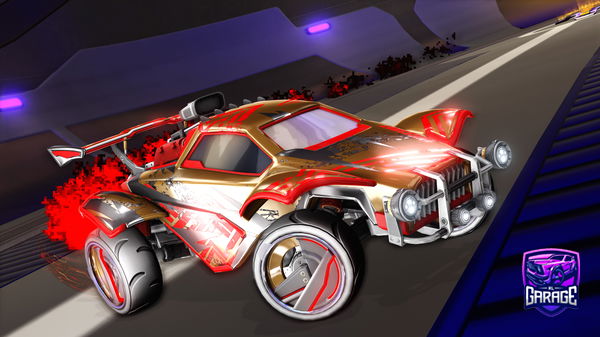 A Rocket League car design from Mohdd___