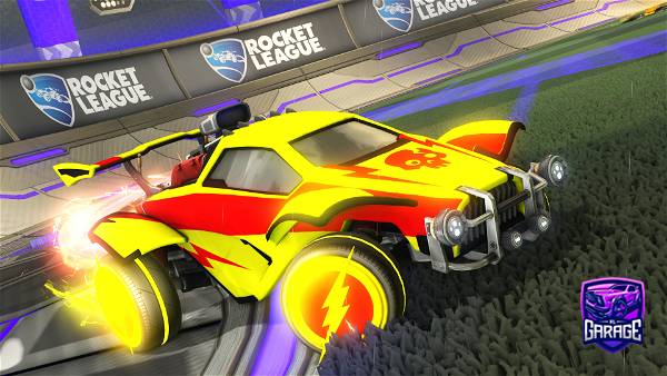 A Rocket League car design from PrimeRival16