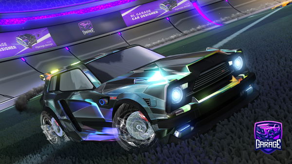 A Rocket League car design from JGolzXbox