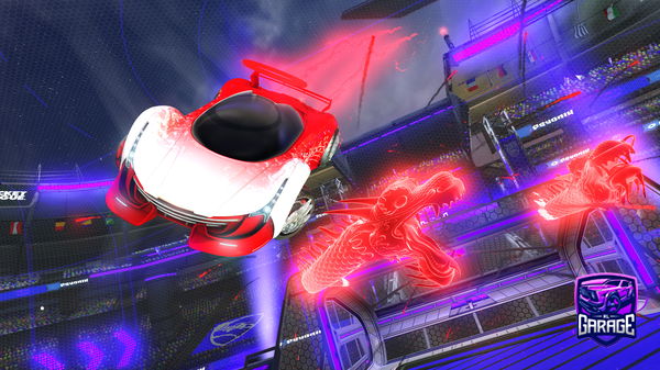 A Rocket League car design from DomUpNextt