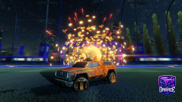 A Rocket League car design from Cat-voitel