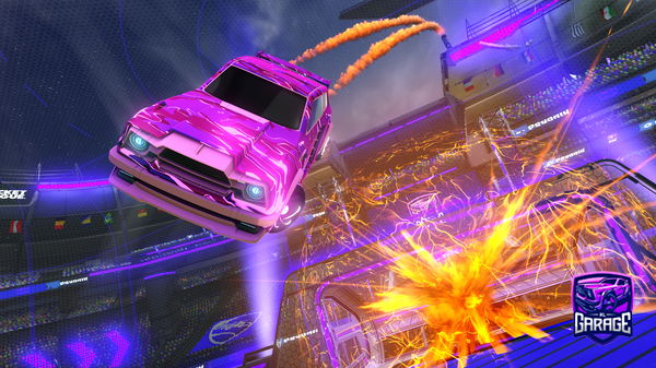 A Rocket League car design from ExTa7z