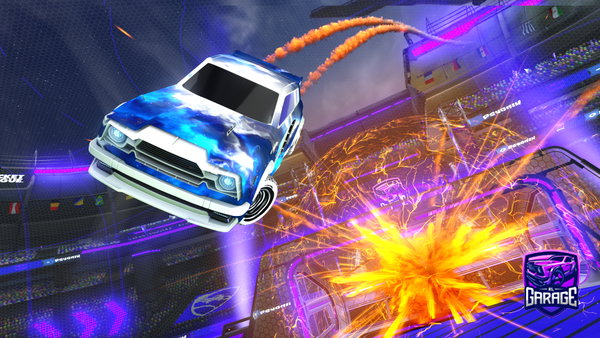 A Rocket League car design from justeac