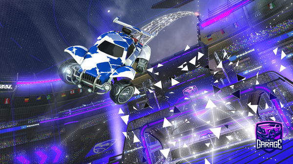 A Rocket League car design from KingdomK_