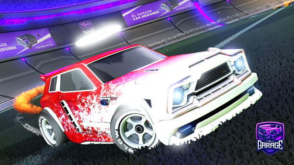 A Rocket League car design from Boondifrom500crtotwoctane