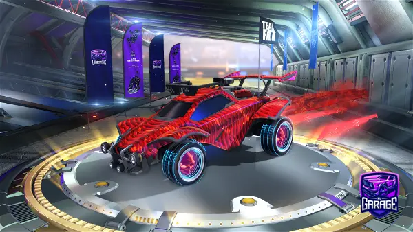 A Rocket League car design from CostRaccoon