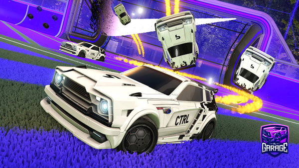 A Rocket League car design from AtrainNavy04