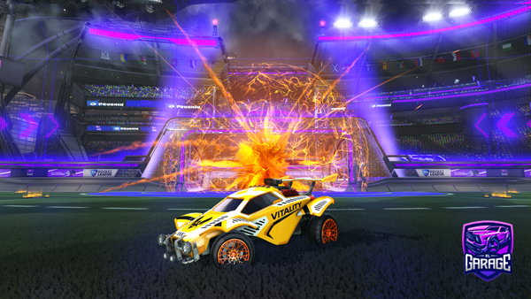 A Rocket League car design from RomelITO