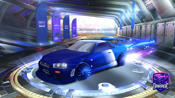 A Rocket League car design from mattqdev