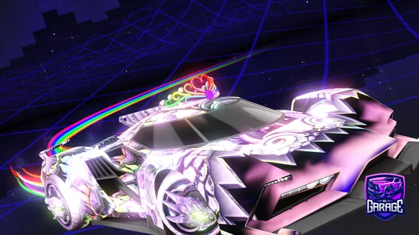 A Rocket League car design from TopBinner