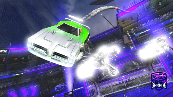 A Rocket League car design from CAPRISUN_MONKE-y
