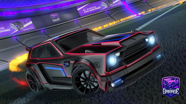 A Rocket League car design from TTV_someone_scores_goals