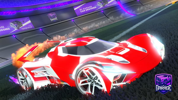 A Rocket League car design from BINBOO132
