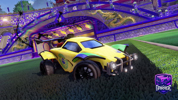 A Rocket League car design from Jacobwaza