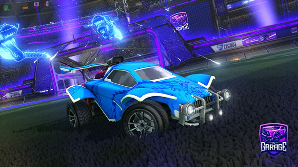 A Rocket League car design from SpyroGX