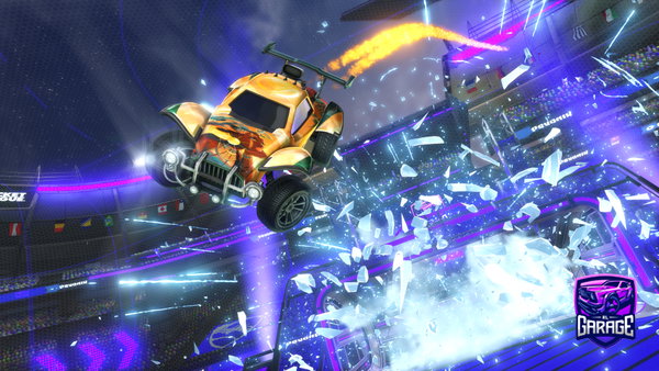 A Rocket League car design from SirLasseLot