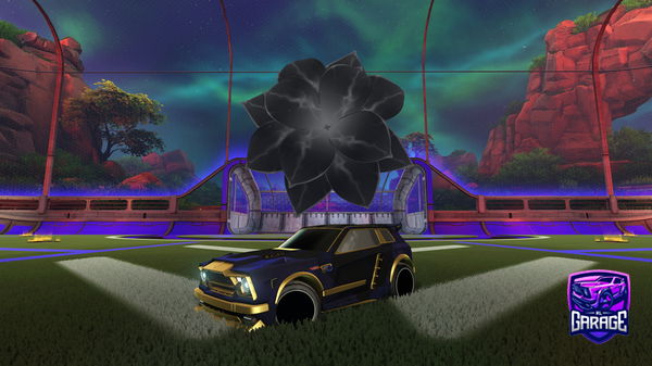 A Rocket League car design from DuckDuckRLG