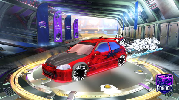 A Rocket League car design from LRDO_OneMileAway