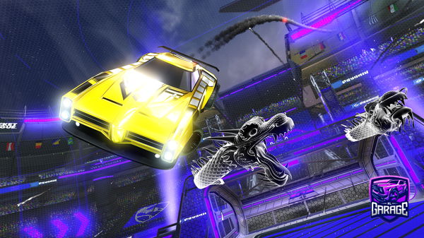 A Rocket League car design from Rainmaker201121