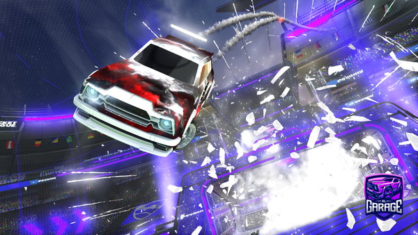 A Rocket League car design from Zd1h0