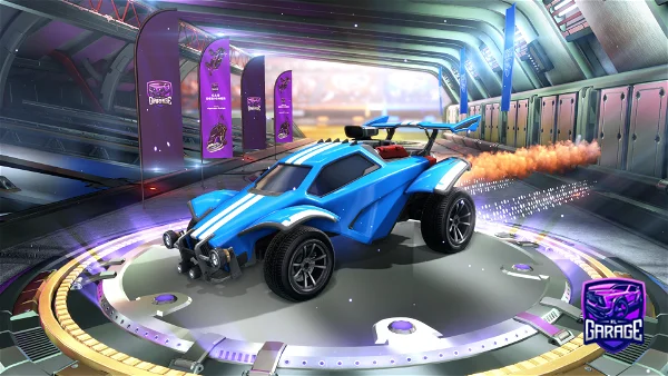 A Rocket League car design from LookAliveSportsYT