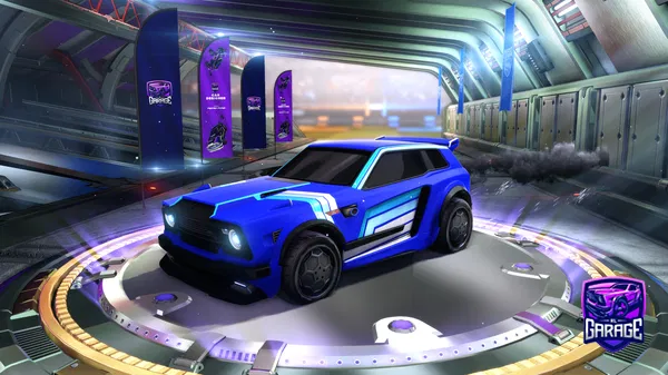 A Rocket League car design from MagicEagleYT