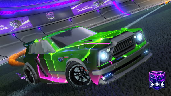 A Rocket League car design from Flashninja