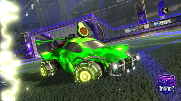 A Rocket League car design from reeree33333