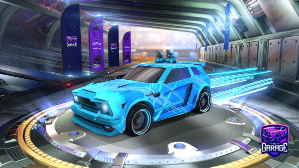 A Rocket League car design from N0_sOup4u