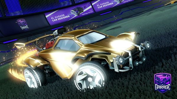 A Rocket League car design from oDom1no