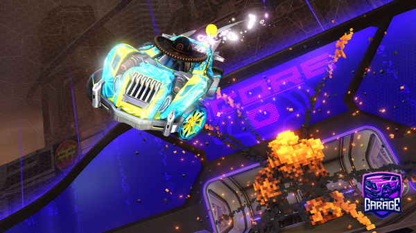 A Rocket League car design from enoughkitchen07