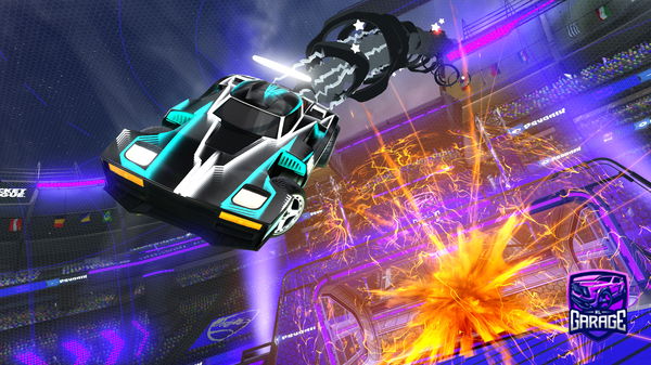 A Rocket League car design from ItsSpiderBoi