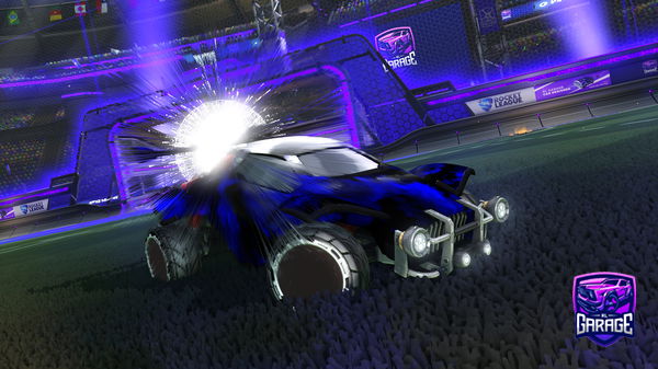 A Rocket League car design from yzorf