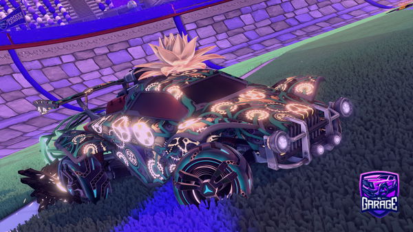 A Rocket League car design from abspielen