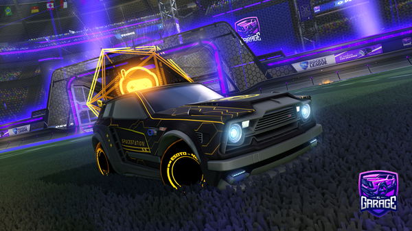 A Rocket League car design from KakaFUTBR