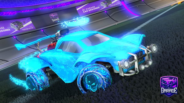 A Rocket League car design from RWJ